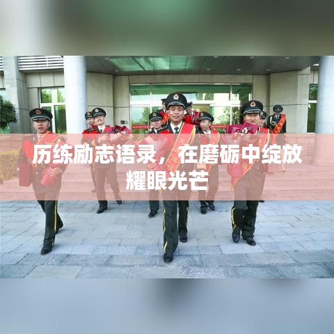历练励志语录，在磨砺中绽放耀眼光芒