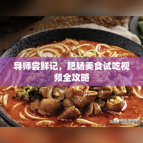 导师尝鲜记，肥肠美食试吃视频全攻略