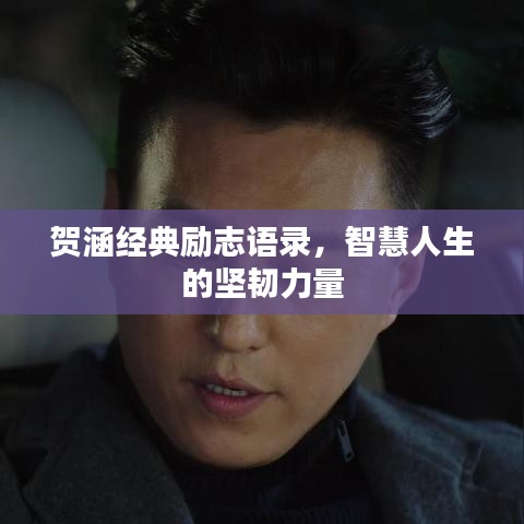 贺涵经典励志语录，智慧人生的坚韧力量