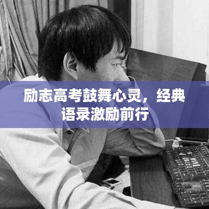 励志高考鼓舞心灵，经典语录激励前行