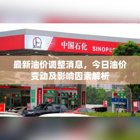 最新油价调整消息，今日油价变动及影响因素解析