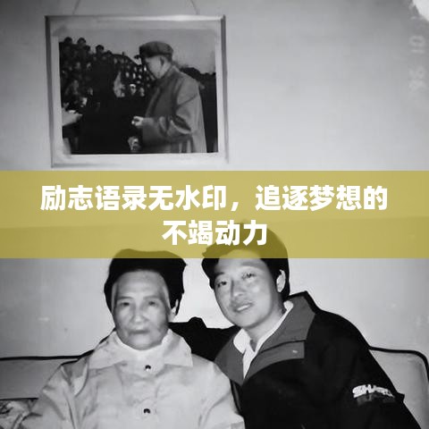励志语录无水印，追逐梦想的不竭动力