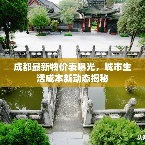 成都最新物价表曝光，城市生活成本新动态揭秘