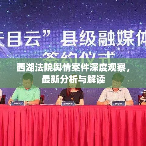 西湖法院舆情案件深度观察，最新分析与解读