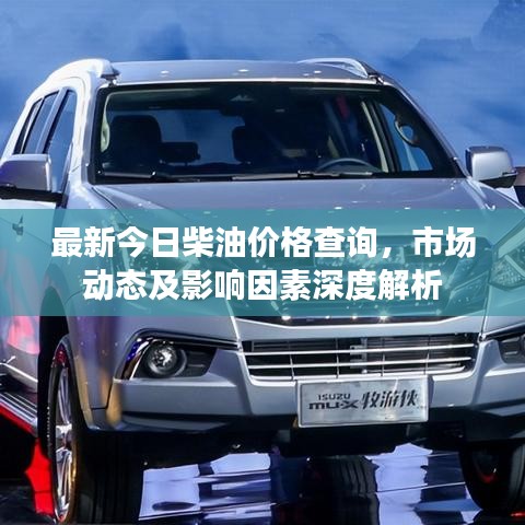 最新今日柴油价格查询，市场动态及影响因素深度解析