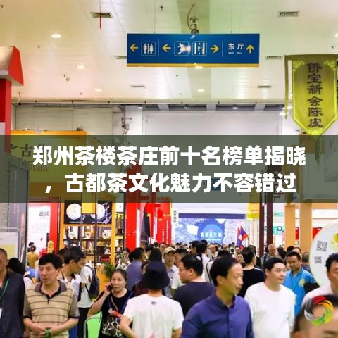 郑州茶楼茶庄前十名榜单揭晓，古都茶文化魅力不容错过