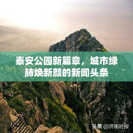 泰安公园新篇章，城市绿肺焕新颜的新闻头条