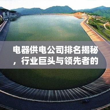 电器供电公司排名揭秘，行业巨头与领先者的权威榜单！