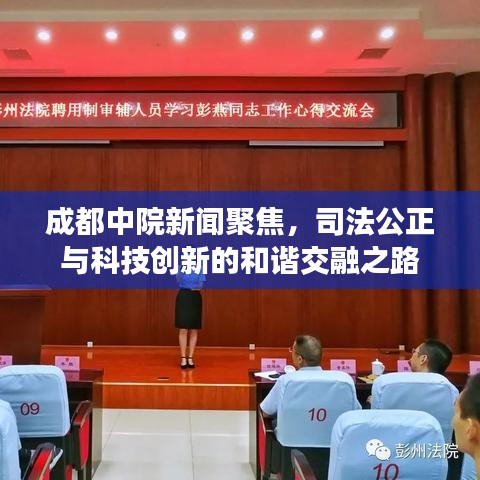 成都中院新闻聚焦，司法公正与科技创新的和谐交融之路