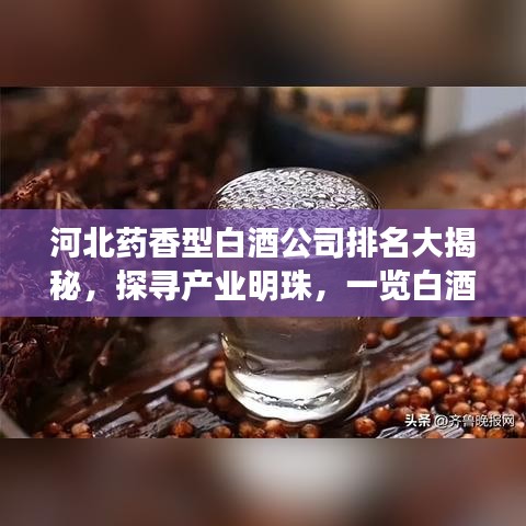 河北药香型白酒公司排名大揭秘，探寻产业明珠，一览白酒璀璨风采！