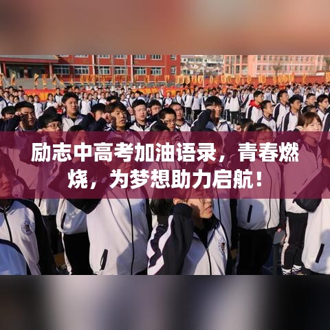 励志中高考加油语录，青春燃烧，为梦想助力启航！