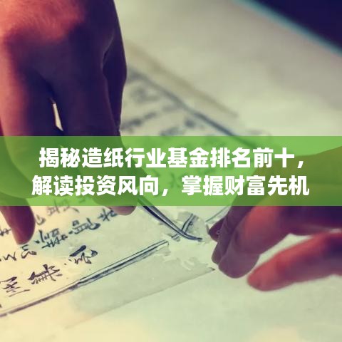 揭秘造纸行业基金排名前十，解读投资风向，掌握财富先机！