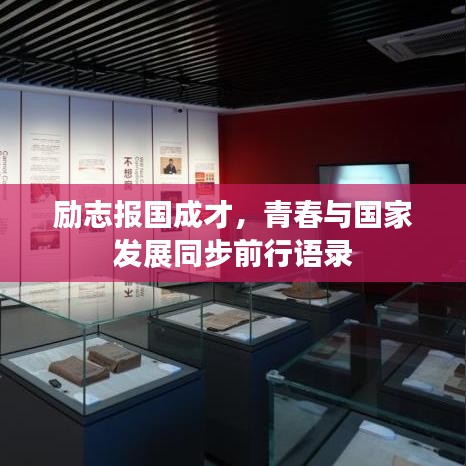 励志报国成才，青春与国家发展同步前行语录