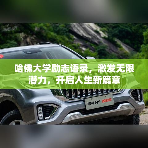 哈佛大学励志语录，激发无限潜力，开启人生新篇章