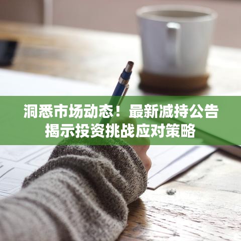 洞悉市场动态！最新减持公告揭示投资挑战应对策略