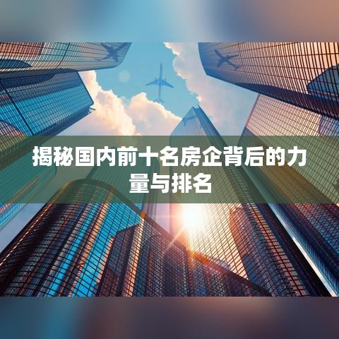揭秘国内前十名房企背后的力量与排名