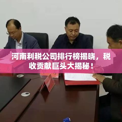 河南利税公司排行榜揭晓，税收贡献巨头大揭秘！