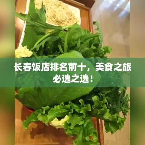 长春饭店排名前十，美食之旅必选之选！