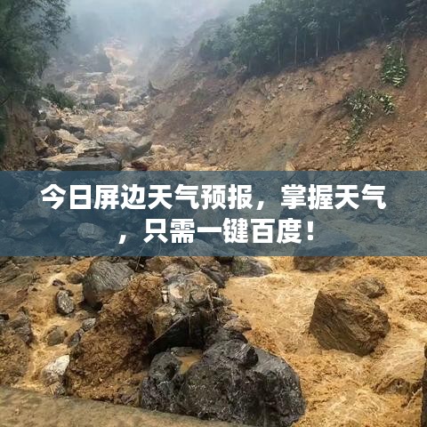 今日屏边天气预报，掌握天气，只需一键百度！