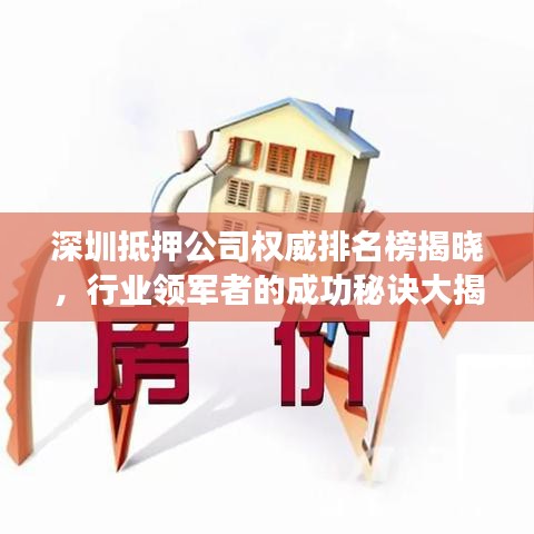 深圳抵押公司权威排名榜揭晓，行业领军者的成功秘诀大揭秘！