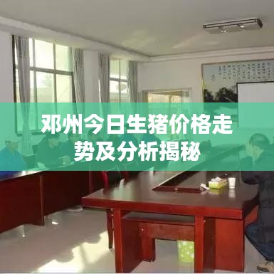 邓州今日生猪价格走势及分析揭秘