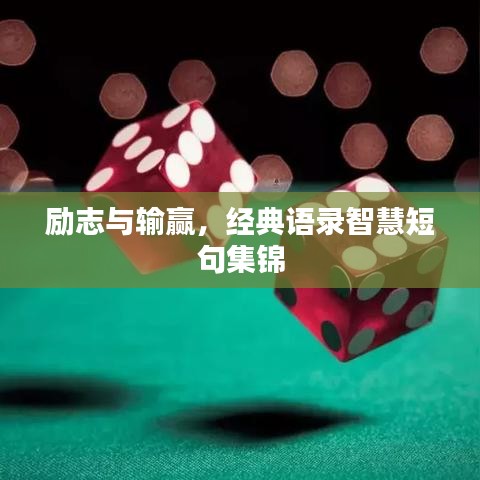 励志与输赢，经典语录智慧短句集锦